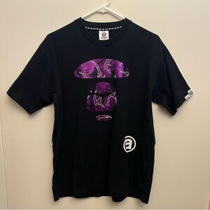 Aape Color Camo Face T-Shirt Size S